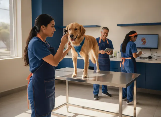 Estudiante de Auxiliar veterinario